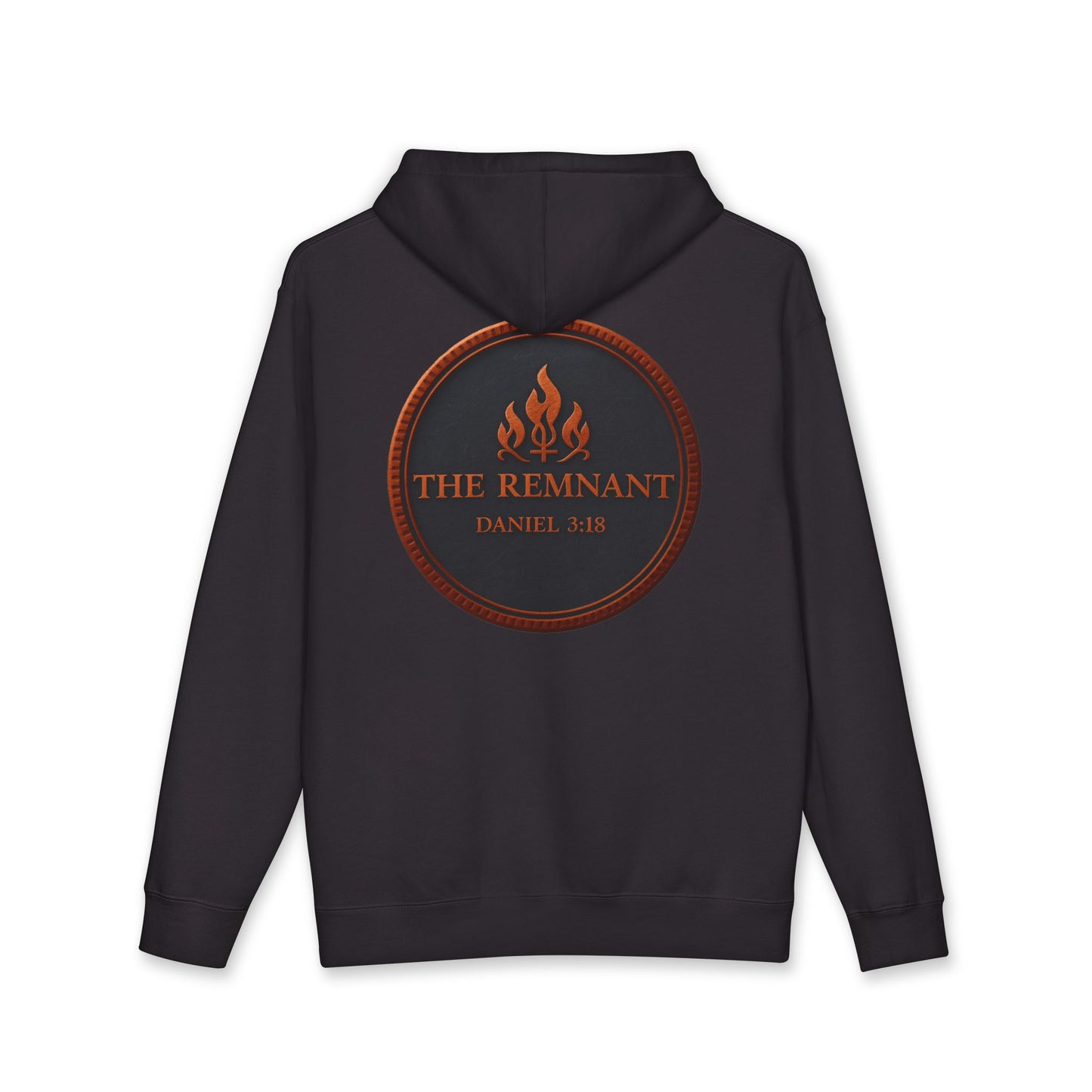 Hoodie — The Remnant Collection Fire Logo (Daniel 11:8)