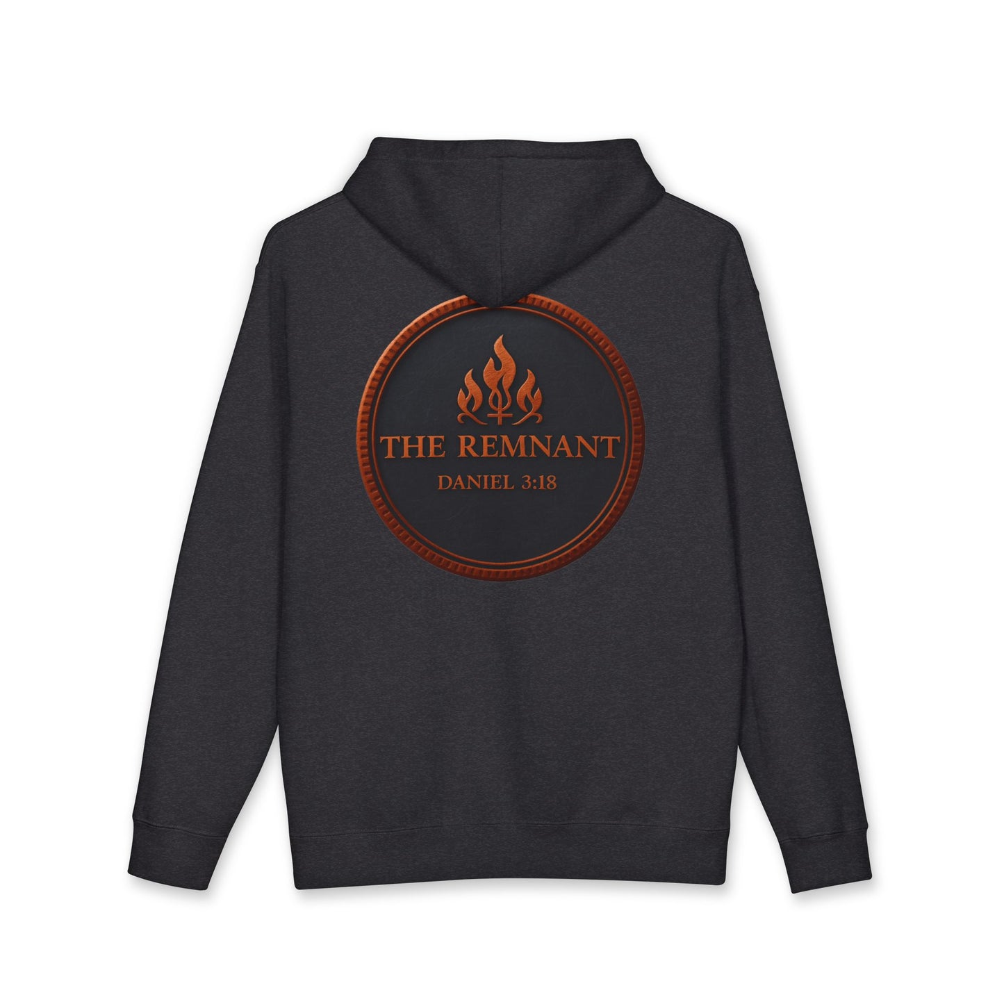 Hoodie — The Remnant Collection Fire Logo (Daniel 11:8)